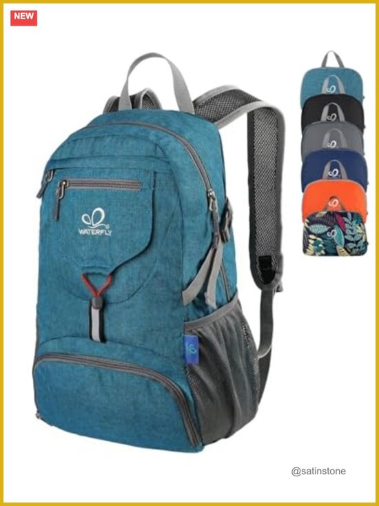 Ultra Light Foldable Backpack 20L Travel Hiking Daypack